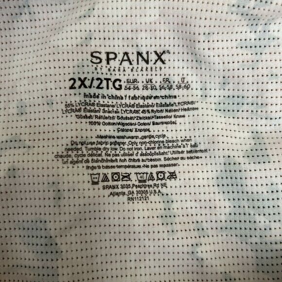 NWT Spanx Under Statements Breathable Lightweight Thong in Rose Garden size 2X - Picture 8 of 10